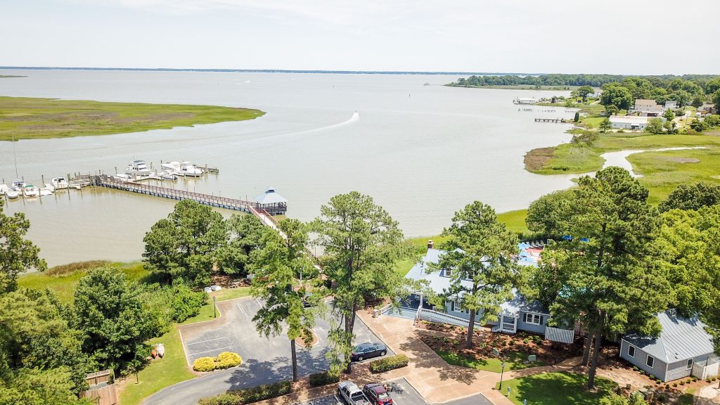 Aerial Of The Gatling Pointe Yacht Club